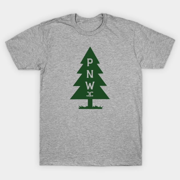 PNW Tree T-Shirt by JCclothing16